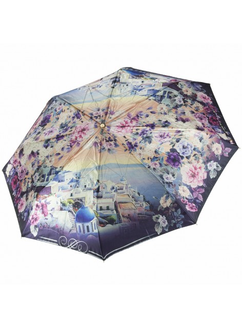 Зонт женский полупанорамный TRI SLONA TS-145H-3 Зонт женский полупанорамный TRI SLONA TS-145H-3