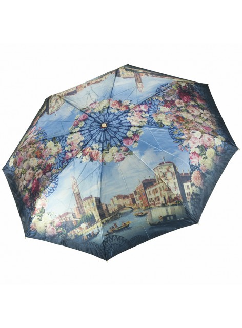 Зонт женский полупанорамный TRI SLONA TS-145H-4