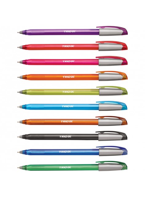 Набір кулькових ручок 10 кольорів UNIMAX Trio DC-3 ux-108-20