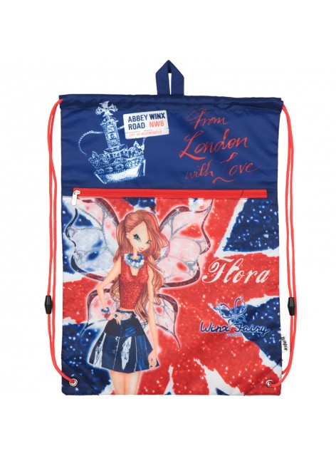Сумка для обуви с карманом Winx fairy couture KITE W17-601M-1