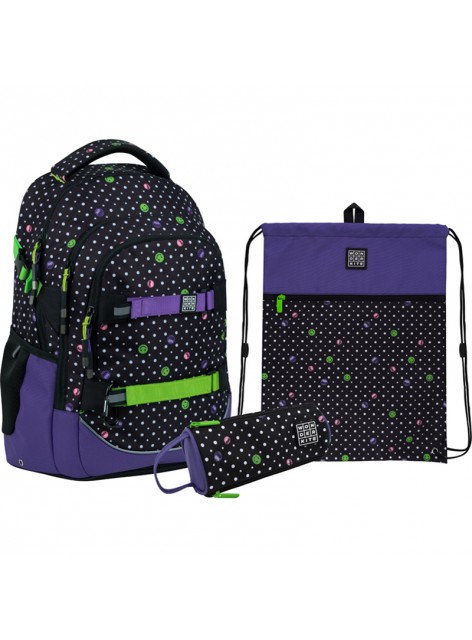 Шкільний набір 3 в 1 Wonder Kite Smile SET_WK22-727M-5