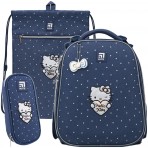 Рюкзак в комплекті 3 в 1 Hello kitty KITE HK22-531M+601M-2+662