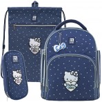 Рюкзак в комплекті 3 в 1 Hello kitty KITE HK22-706S+601M-2+662