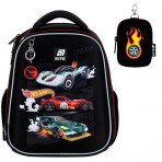 Рюкзак шкільний каркасний Kite Hot Wheels HW25-555S