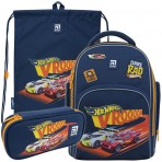 Рюкзак в комплекті 3 в 1 Hot Wheels KITE HW22-706M+600M-2+662-1