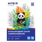 Папір кольоровий самоклейкий, А5 Kite Classic K-294