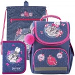 Рюкзак в комплекте 3 в 1 Fluffy bunny KITE K19-501S-4+601M-3+622-3