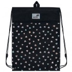 Сумка для взуття з кишенею Kite Black&Silver K26-601M-14