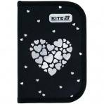 Пенал-книжка Kite Black&Silver K26-622-5