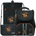Рюкзак в комплекті 3 в 1 Burn Out KITE K22-501S-7(LED)+601M-4+621-4