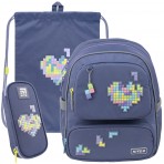 Рюкзак в комплекті 3 в 1 Tetris KITE K22-756S-1+600M-13+662-9