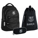 Рюкзак в комплекті 3 в 1 FC Barcelona KITE BC26-727L+601M-1+599