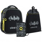 Рюкзак в комплекті 3 в 1 DC Comics KITE DC26-555S+601M-1+622