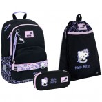 Рюкзак в комплекті 3 в 1 Hello kitty KITE HK26-585M+601M-7+662-1