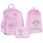 Рюкзак в комплекті 3 в 1 Hello kitty KITE HK26-771S+601M-8+621-3