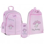 Рюкзак в комплекті 3 в 1 Hello kitty KITE HK26-771S+601M-8+662-2