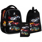 Рюкзак в комплекті 3 в 1 Hot Wheels KITE HW25-555S+601M-1+622-1