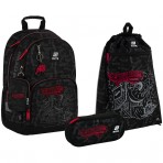 Рюкзак в комплекті 3 в 1 Hot Wheels KITE HW25-585M+601M-2+662-1