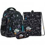 Рюкзак в комплекті 3 в 1 Skate KITE K24-763M-4+601M-14+662-6