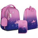 Рюкзак в комплекті 3 в 1 Sparkling KITE K25-555S-9+600M-3+622-1