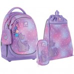 Рюкзак в комплекті 3 в 1 Catsline KITE K25-724S-2+601M-19+662-19