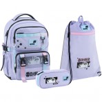 Рюкзак в комплекті 3 в 1 Sakura KITE K26-1022M-1+601M-44+662-8