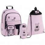 Рюкзак в комплекті 3 в 1 Quirky&Cute KITE K26-584M-1+601M-47+662-11