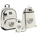 Рюкзак в комплекті 3 в 1 Shimmer&Smile KITE K26-585M-2+601M-31+662-17