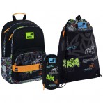 Рюкзак в комплекті 3 в 1 Street Style KITE K26-585M-4+601M-33+662-19