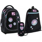 Рюкзак в комплекті 3 в 1 Pretty Kitty KITE K26-724S-1+601M-38+662-1