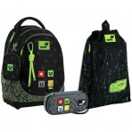 Рюкзак в комплекті 3 в 1 Pixel KITE K26-724S-4+601M-16+662-22