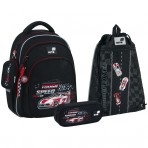 Рюкзак в комплекті 3 в 1 Speed racer KITE K26-763S-2+601M-8+599-2