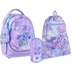 Рюкзак в комплекті 3 в 1 My Little Pony KITE LP26-724S+601M+662