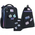 Рюкзак в комплекті 3 в 1 Monster High KITE MH26-531M+601M-1+622