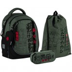 Рюкзак в комплекті 3 в 1 Naruto KITE NR25-700M+600M-1+599-1