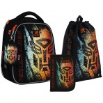 Рюкзак в комплекті 3 в 1 Transformers KITE TF25-555S+600M+622