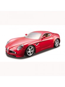 Автомодель (1:32) BburagoStreetFire ALFA 8C COMPETIZIONE (2007) (ассорти черный металлик,красный металлик,1:32)