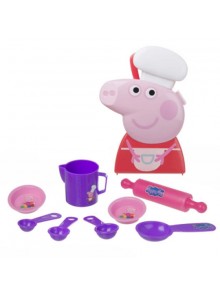 Игровой набор Peppa - КЕЙС ШЕФ-ПОВАРА ПЕППЫ (с аксессуарами)