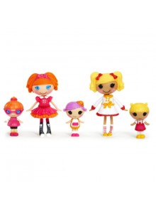 Набор с куклами MINI Lalaloopsy серии  "Веселая компашка" - ПЕРВОКЛАШКИ (5 кукол)