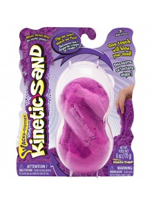 Песок Wacky-Tivities д/детск творчества - KINETIC SAND NEON  (фиолетовый,170 г)
