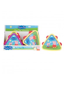 Муз. игр. Peppa - ТАМБУРИН (в диспенсере, в ассорт. желтый, фиолетовый)