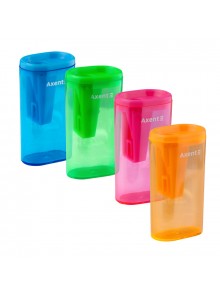 Точилка с контейнером Lighter Axent 1155-A ассорти
