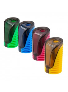 Точилка с контейнером Skyfall Axent 1156-A ассорти