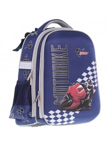 Рюкзак школьный каркасный CLASS Motobike 13010930-9909
