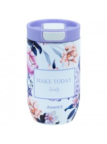 Термокружка 350 мл Axent Violet Whispers 8721-10-A