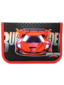 Пенал з наповненням 1 ярус, 2 відвороти CLASS Racing Team 99209H
