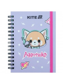 Блокнот вирубка А6, 80 аркушів Kite Aggretsuko AR25-229