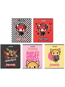 Зошит 24 аркуша, клітинка (1 шт.) Kite Aggretsuko AR25-238