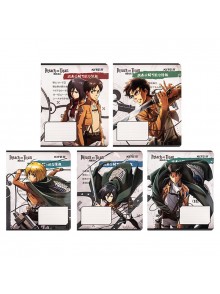 Зошит 12 аркушів, клітинка (1 шт.) Kite Attack on Titan AT24-232