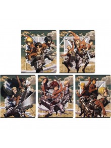 Зошит 24 аркуша, клітинка (1 шт.) Kite Attack on Titan AT24-238